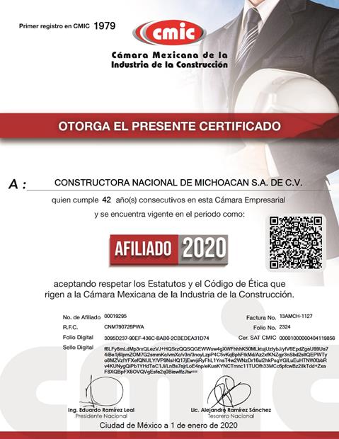 Registro CMIC